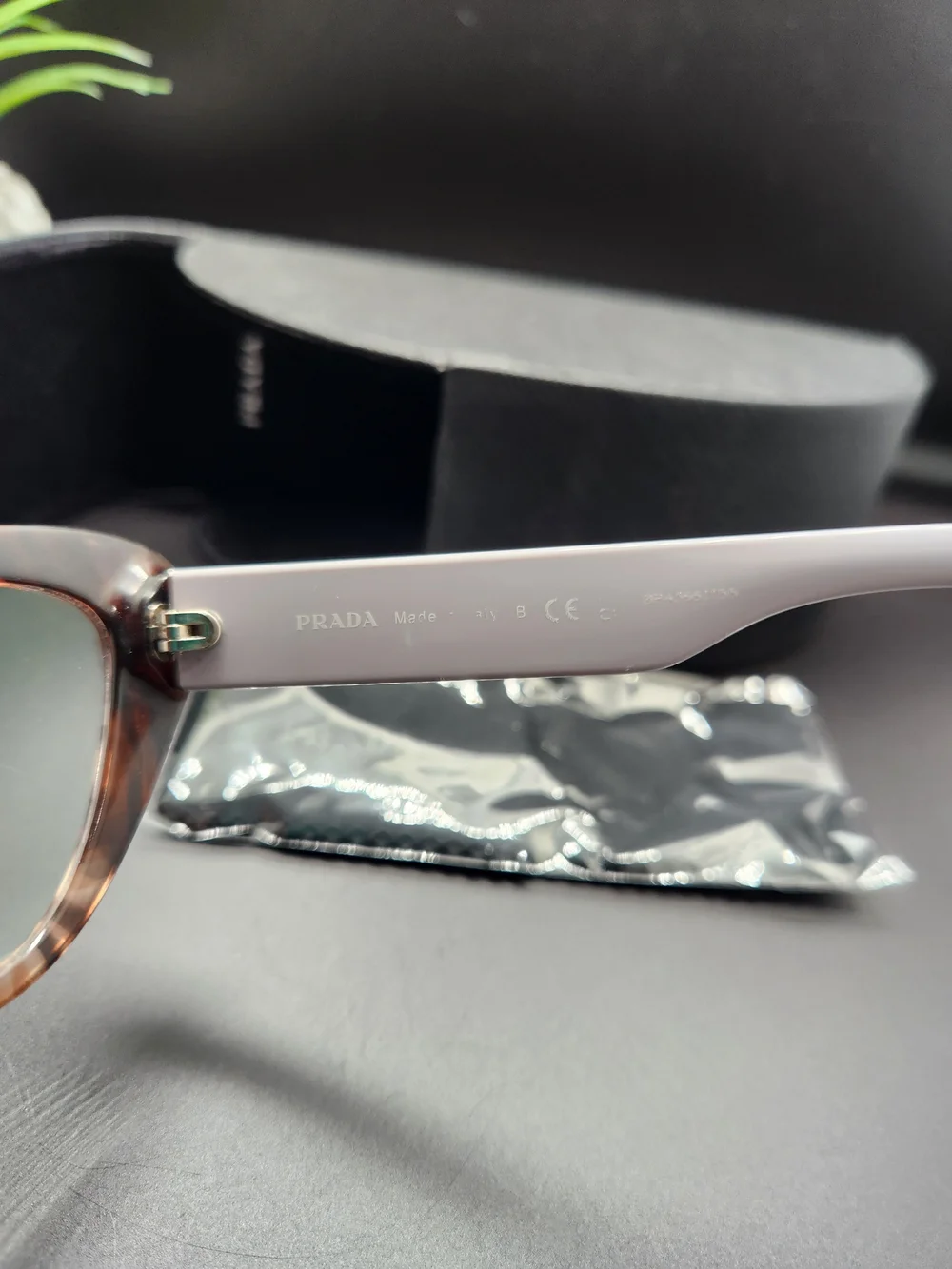 Prada Women's Tortoiseshell Cat-Eye Sunglasses - Picture 3 of 5